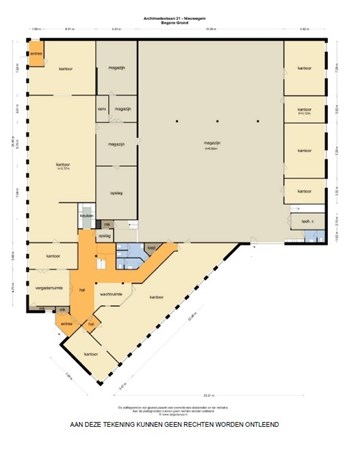 Floorplan - Archimedesbaan 21, 3439 ME Nieuwegein